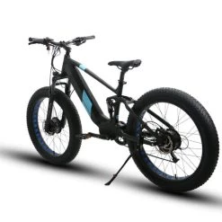 E-Bikes 2022 EUNORAU 48V1500W1600Wh DEFENDER S All Wheel Drive Dual Battery Dual Suspension Electric Fat Tire Bike