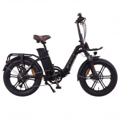 ET Cycle ET-CYCLE F1000 Folding E-Bike, 48V 21 Ah , 1008Wh, Hydraulic Brakes [Matt Black]