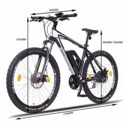 NCM Prague Electric Mountain Bike, E-Bike, E-MTB, 250W, 36V 13Ah 468Wh E-Bikes