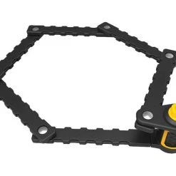 PedL E-Bikes & E-Scooters OnGuard K9 Heavy Duty 70cm Folding Link Plate Bicycle Combination Lock Locks