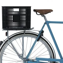 Basil Bicycle Crate Large 50L Black