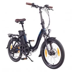 E-Bikes NCM Paris Folding E-Bike 250W 36V 15Ah 540Wh Battery Dark Blue 20