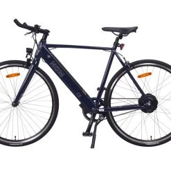 NCM C5 Trekking E-Bike, City-Bike 250W, 36V 12Ah 432Wh Battery [Blue- Large]
