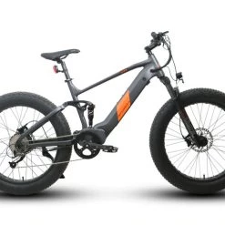 E-Bikes 2022 EUNORAU 48V1500W1600Wh DEFENDER S All Wheel Drive Dual Battery Dual Suspension Electric Fat Tire Bike