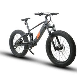 E-Bikes 2022 EUNORAU 48V1500W1600Wh DEFENDER S All Wheel Drive Dual Battery Dual Suspension Electric Fat Tire Bike