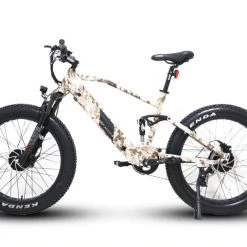 E-Bikes 2022 EUNORAU 48V1500W1600Wh DEFENDER S All Wheel Drive Dual Battery Dual Suspension Electric Fat Tire Bike