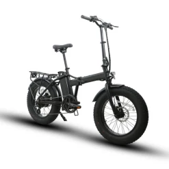 EUNORAU 48V500W12.5Ah 20'' Foldable Fat Tire Step Over Electric Bike(back In Stock Now)