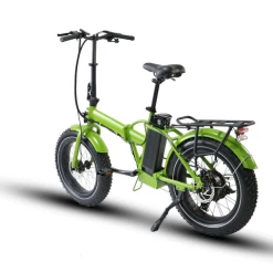 EUNORAU 48V500W12.5Ah 20'' Foldable Fat Tire Step Over Electric Bike(back In Stock Now)