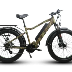 EUNORAU 48V1000W FAT-HD All Terrain Fat Tire Electric Mountain Bike Electric Hunting/Fishing Bike