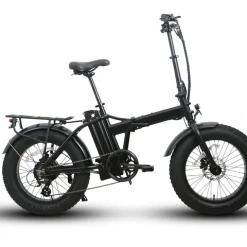 EUNORAU 48V500W12.5Ah 20'' Foldable Fat Tire Step Over Electric Bike(back In Stock Now)