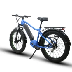 EUNORAU 48V1000W FAT-HD All Terrain Fat Tire Electric Mountain Bike Electric Hunting/Fishing Bike