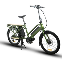 2022 EUNORAU 24''48V500W Mid Motor Electric Long Trail Cargo Bike For Family Wagon Or Ubereats Delivery Using 11 2022 EUNORAU 24''48V500W Mid Motor Electric Long Trail Cargo Bike For Family Wagon Or Ubereats Delivery Using