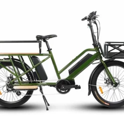 2022 EUNORAU 24''48V500W Mid Motor Electric Long Trail Cargo Bike For Family Wagon Or Ubereats Delivery Using 14 2022 EUNORAU 24''48V500W Mid Motor Electric Long Trail Cargo Bike For Family Wagon Or Ubereats Delivery Using