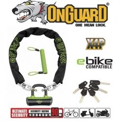 PedL E-Bikes & E-Scooters Mastiff Chain-Lock Keyed