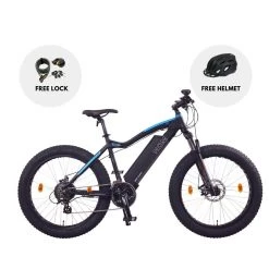 NCM Aspen Plus Fat Electric Bike,E-Bike, 48V 16Ah 250W, E-MTB 768Wh Battery [Black 26"]