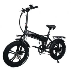 E-Bikes 2022 NEW KRISTALL RX20 48V15AH 750W FAT TIRE FOLDING EBIKE INTERGRATED RIM