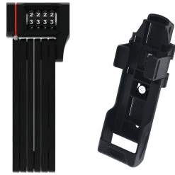 Abus Bordo U-Grip 5700 Combination Lock, 80cm, Black