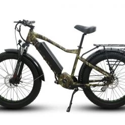 EUNORAU 48V1000W FAT-HD All Terrain Fat Tire Electric Mountain Bike Electric Hunting/Fishing Bike