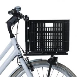 Basil Bicycle Crate Large 50L Black