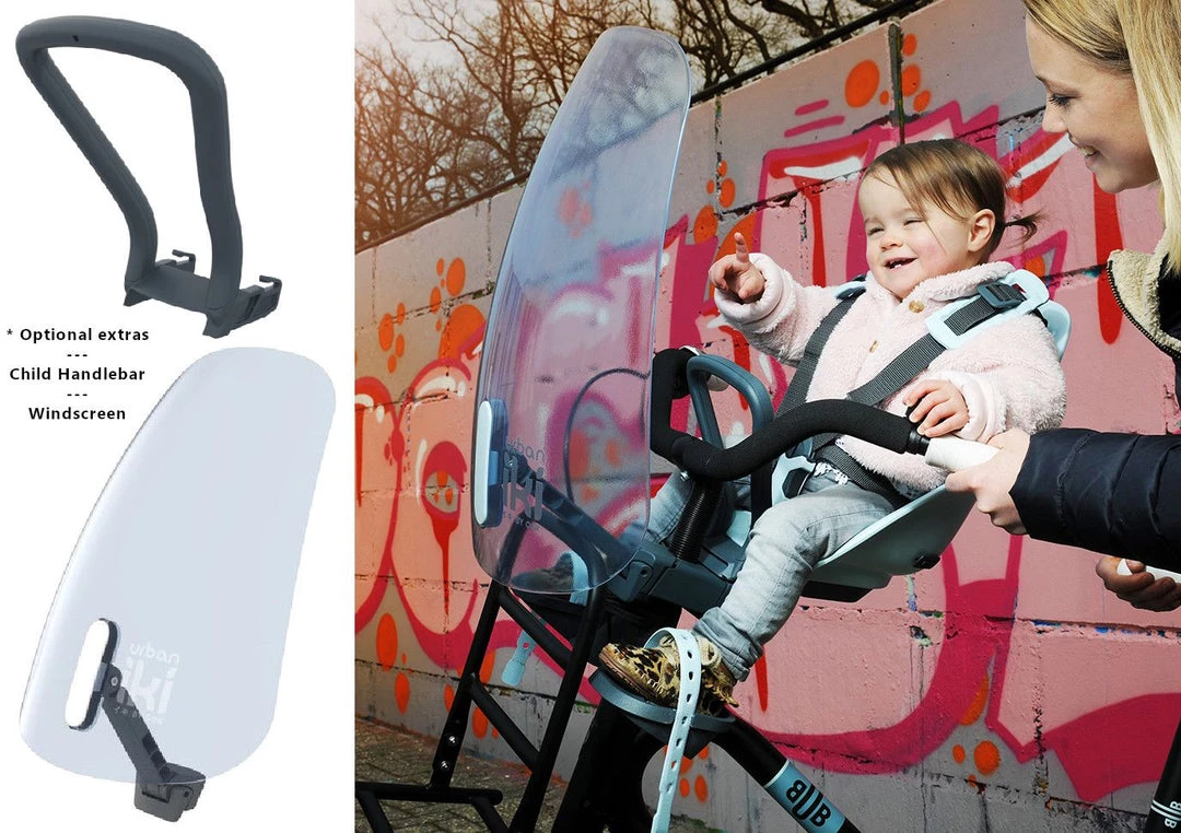 Urban Iki Front Child Seat Black/Brown 7 Urban Iki Front Child Seat Black/Brown